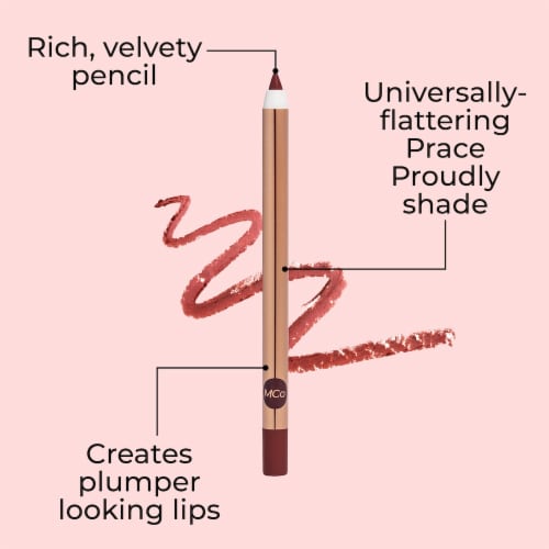 MCoBeauty Perfect Pout Lip Liner - Prance Proudly Perspective: left