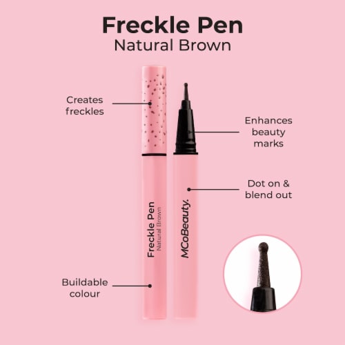 MCoBeauty Freckle Face Pen - Natural Brown Perspective: left