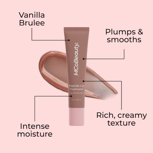 MCoBeauty Peptide Lip Treatment - Vanilla Brulee Perspective: left