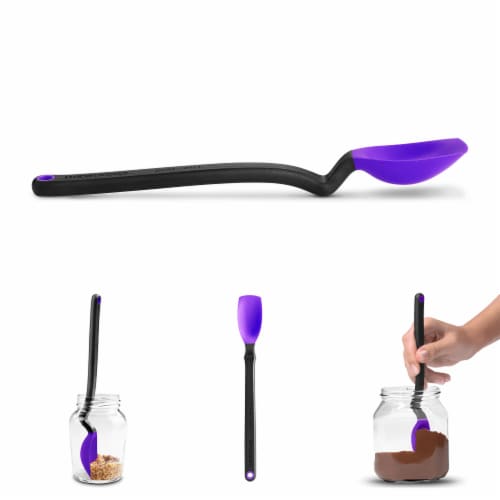 Dreamfarm® Mini Supoon Sit Up Scraping Spoon - Assorted Colors Perspective: left