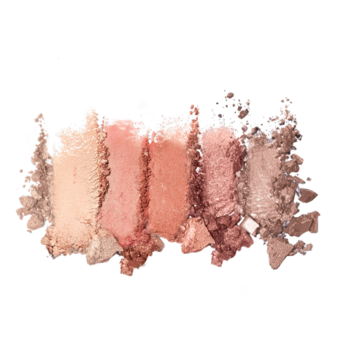 Nude by Nature Natural Illusion Eye Palette - 03 Peach Perspective: left