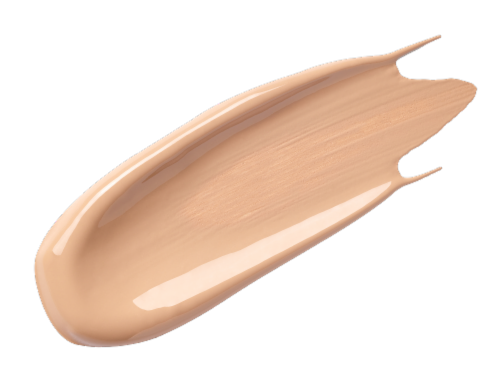 Nude by Nature W4 Soft Sand Moisture Infusion Foundation Perspective: left