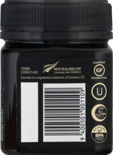 Comvita™ Certified UMF 5+ MGO 83+ Manuka Honey Perspective: left