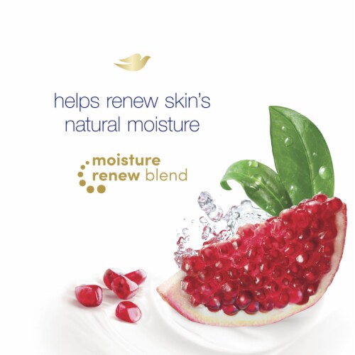 Dove Go Fresh Revive Pomegranate & Lemon Verbena Body Wash Perspective: left
