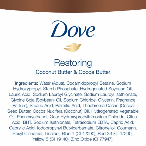 Dove Purely Pampering Coconut Milk & Jasmine Petals Nourishing Body Wash Perspective: left