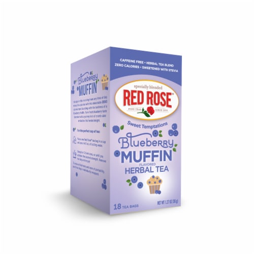 Red Rose Sweet Temptations Dessert Tea Variety Pack with 18 Count Pack of 4 Perspective: left