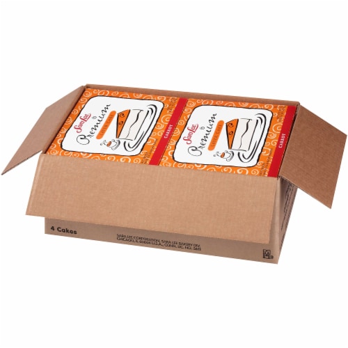 Sara Lee Round Chef Pierre Carrot Premium Butter Cream Layer Cake, 3.687 Pound -- 4 per case Perspective: left