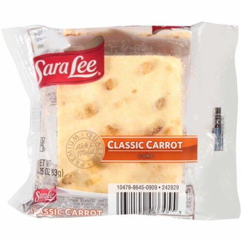 Sara Lee Iced Carrot Cake, 2.25 Ounce -- 24 per case Perspective: left