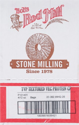 Bob's Red Mill® Resealable Textured Vegetable Protein Perspective: left