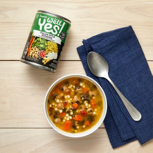 Campbell's® Well Yes!® Italian Wedding Soup Case Sale Perspective: left