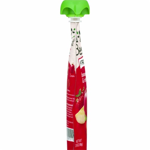 Beech-Nut® Fruities Banana Apple Strawberry Stage 2 Baby Food Perspective: left