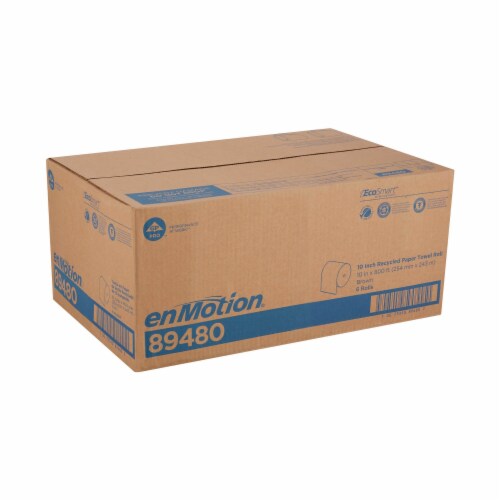 enMotion Touchless Paper Towel Hardwound Roll 1 Case(s), 6 Towels/ Case Perspective: left