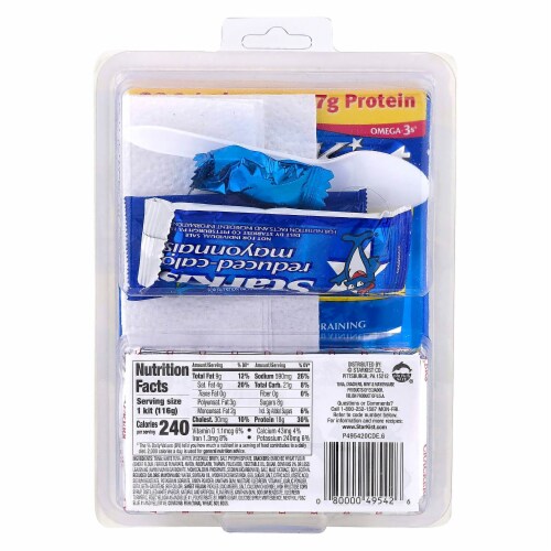 StarKist Lunch To-Go® Albacore Mix Your Own Tuna Salad (Pouch) Perspective: left