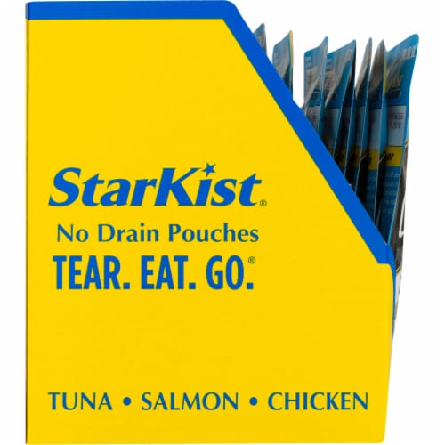 StarKist Chicken Creations Zesty Lemon Pepper Chicken Pouch Case Perspective: left