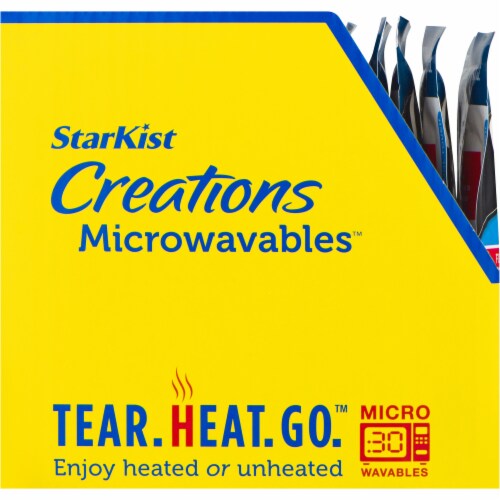 StarKist® Creations Microwavables Tomato Basil Tuna Perspective: left