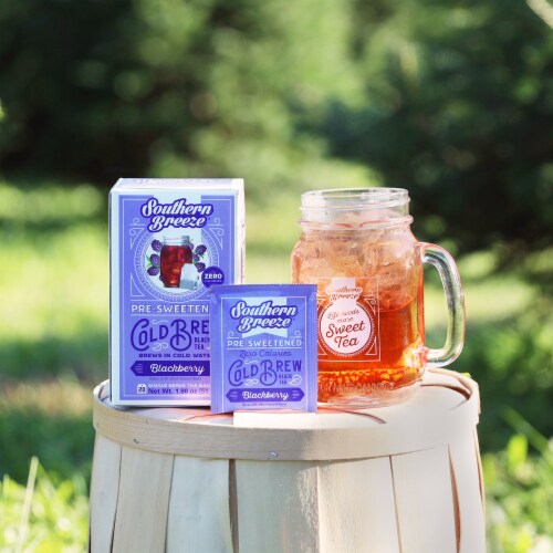 Southern Breeze Cold Brew Sweet Tea Variety Pack with 20 Tea Bags, Pack of 8 Perspective: left