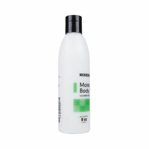 McKesson Cucumber Melon Scent Hand and Body Moisturizer Lotion 8 oz. Bottle 53-28003-8 1 Ct Perspective: left