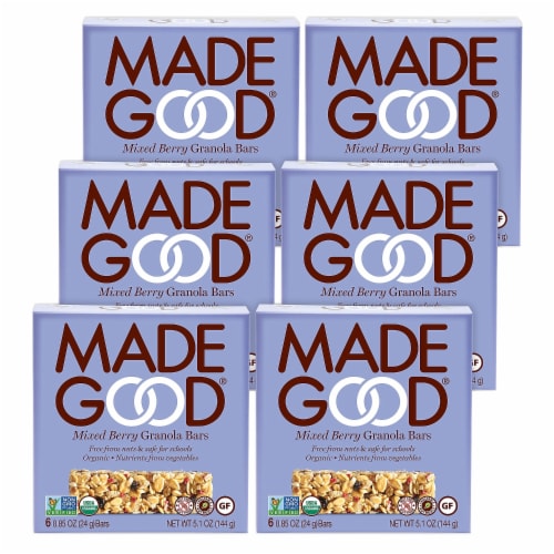 Made Good® Granola Bar Mixed Berry Perspective: left