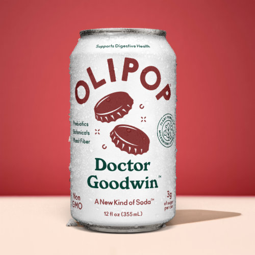 OLIPOP Doctor Goodwin 12x12 oz CASE, 12 fl oz / 12pk - Fred