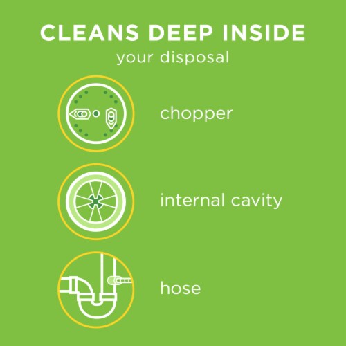 affresh Multipack Citrus Garbage Disposal Cleaner Tablets Perspective: left