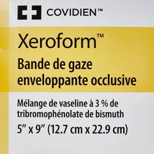 Xeroform Occlusive Xeroform Petrolatum Impregnated Dressing 5 x 9 Strip