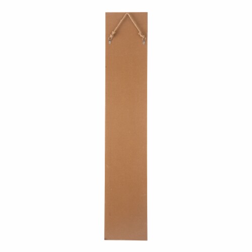 Glitzhome 42 H Wooden HAPPY EASTER Porch Sign Perspective: left