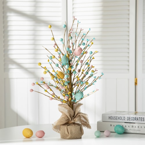 Glitzhome 18 H Easter Eggs Table Tree, 1 Piece - Fry's Food