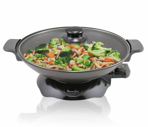 Professional Series Electric Chef Wok Skillet Black, 1 unit - Kroger