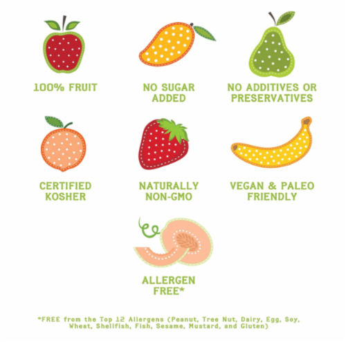 Freeze-Dried Strawberry Crisps 15g (.53oz) - 12-PACK Perspective: left