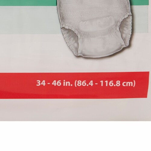 Covidien Disposable Underwear Medium, Extra Heavy, 80 Ct Perspective: left