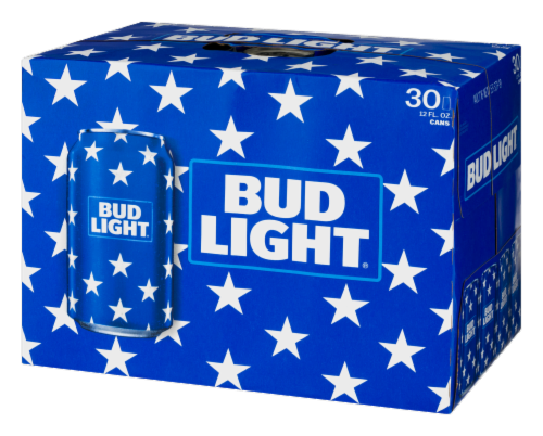 Bud Light Beer Perspective: right