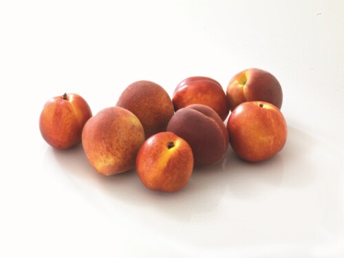 Fresh Yellow Nectarine Perspective: right