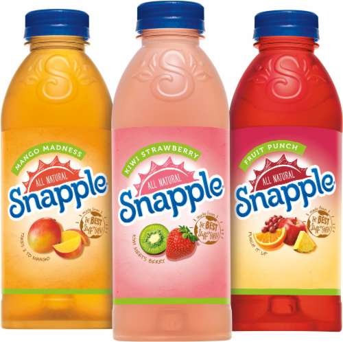 Snapple Juice Variety Pack Perspective: right