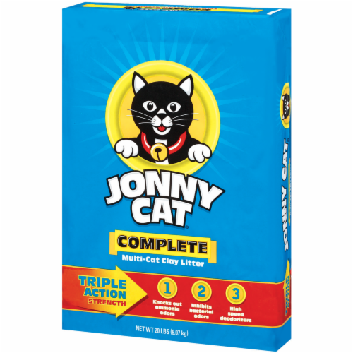 Jonny Cat Complete Triple Action Strength Cat Litter Perspective: right