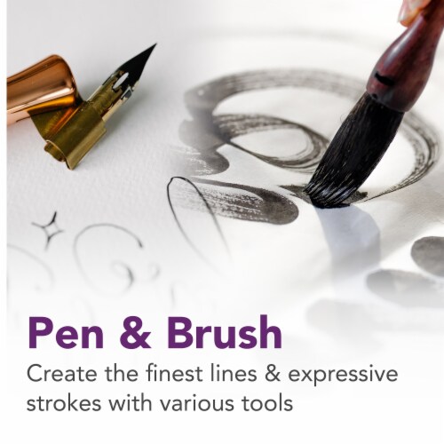 Daler-Rowney Simply® India Ink - Black Perspective: right