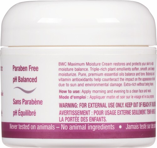BWC Maximum Moisture Cream Perspective: right