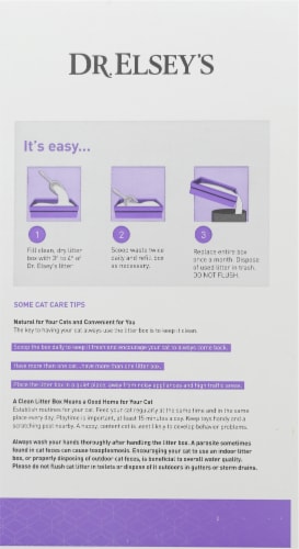 Dr. Elsey's® Clean Tracks® Unscented Clumping Cat Litter Perspective: right