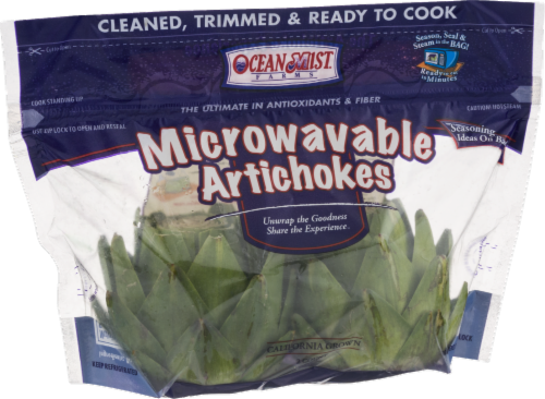Ocean Mist Farms Microwavable Artichokes Perspective: right