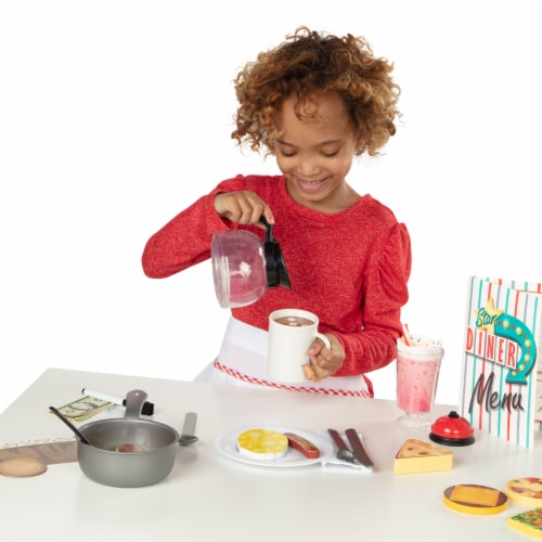 Melissa and Doug® Star Diner Restaurant Play Set Perspective: right