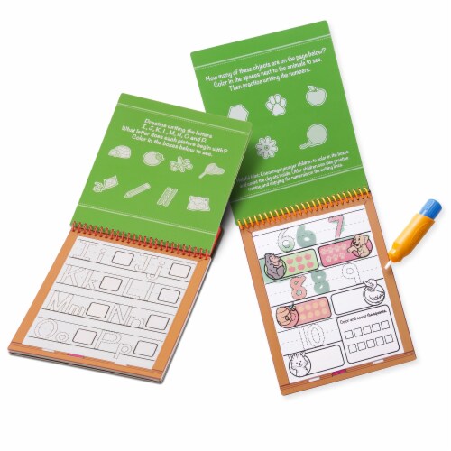 Melissa and Doug® Water Wow Alphabet Coloring Set Perspective: right