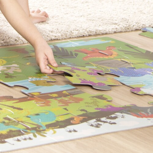 Melissa & Doug® Dinosaur Floor Puzzle Perspective: right
