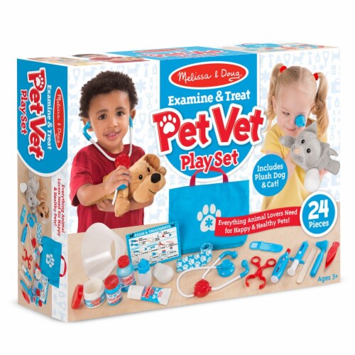 Melissa Doug Veterinarian Dress Up Accessories Playset 1 Foods Co