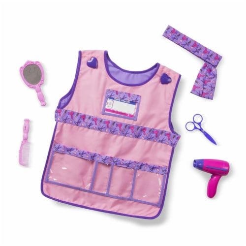 Melissa Doug Beauty Salon Hair Stylist Dress Up Set 1 Foods Co