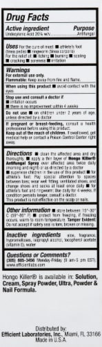 Hongo Killer Antifungal Spray Perspective: right