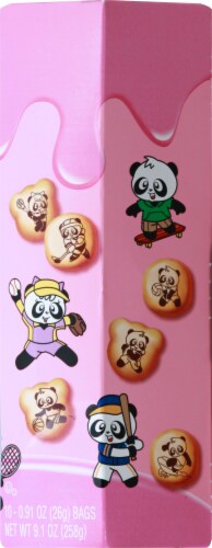 Meiji Hello Panda Strawberry Candy Perspective: right