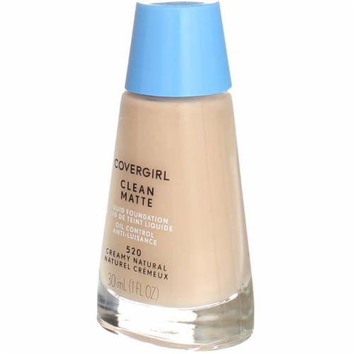 CoverGirl Clean 520 Creamy Natural Oil Control Liquid Foundation Perspective: right