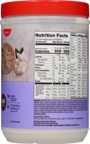 SlimFast® Advanced Nutrition High Protein Vanilla Cream Smoothie Mix Perspective: right