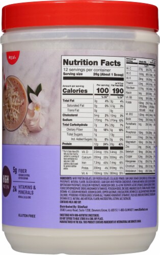 SlimFast® Advanced Nutrition High Protein Vanilla Cream Smoothie Mix Perspective: right