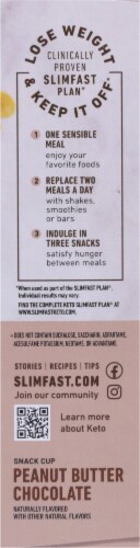SlimFast® Keto Fat Bomb™ Peanut Butter Cup Snacks Perspective: right