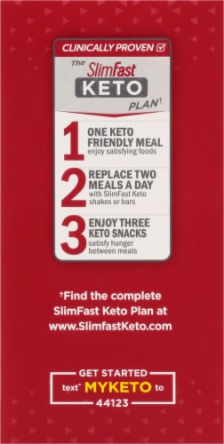 SlimFast® Keto Cheddar Cheese Crisps Perspective: right